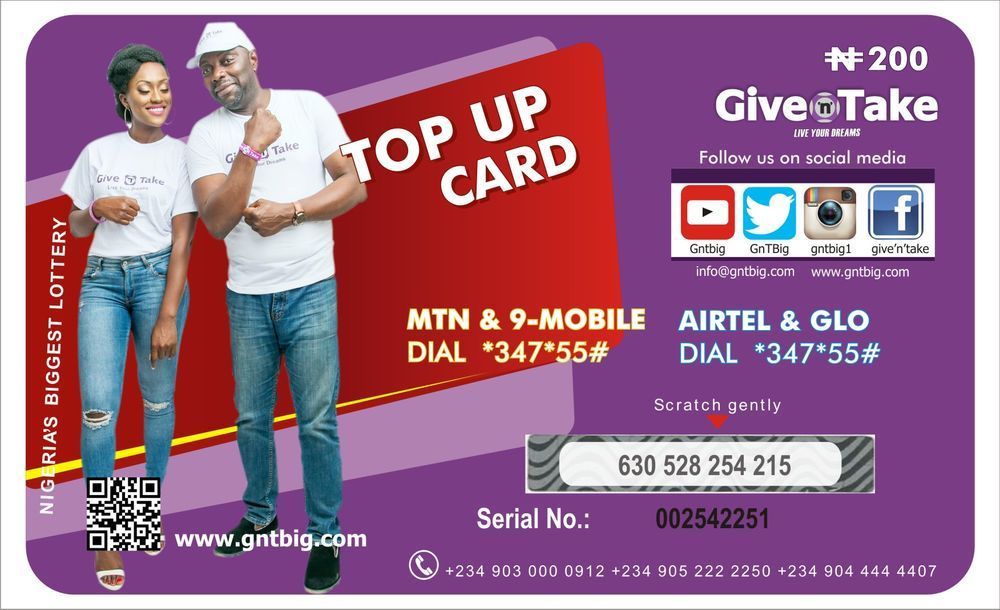 CALL HOPE ON 08128573925 TO PRINT SCRATCH CARDS FOR DIFFERENT PURPOSES