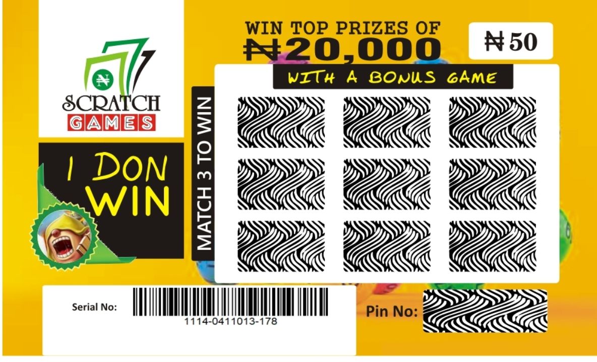 CALL BUKOLA ON 09077104291 TO PRINT QUALITY LOTTERY CARDS