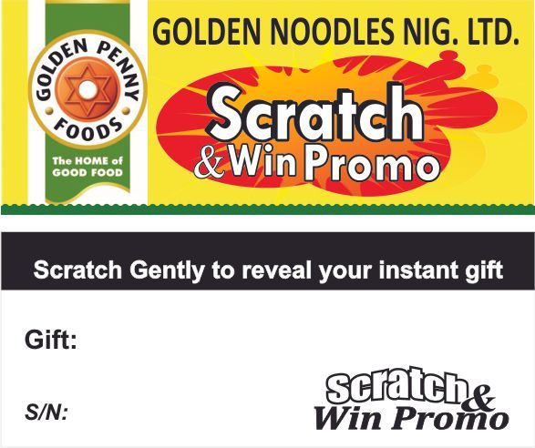 CONTACT HOPE ON 08128573925 TO PRINT SCRATCH AND WIN PROMO CARDS