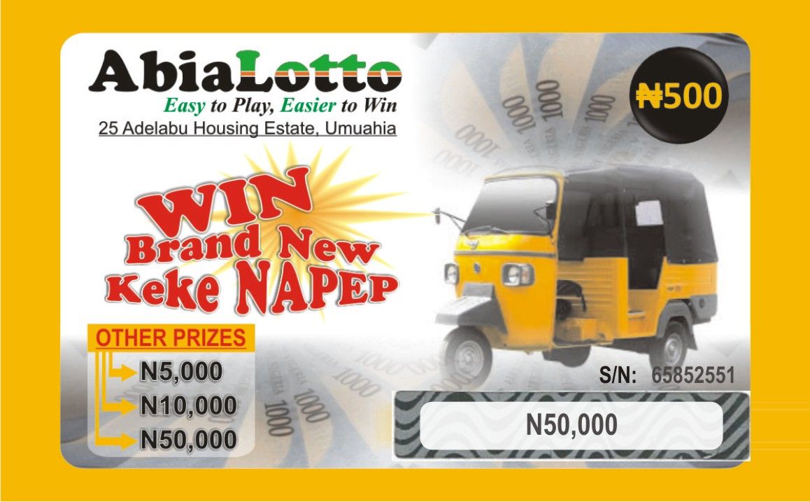 CALL HOPE ON 08128573925 TO PRINT QUALITY LOTTERY CARDS