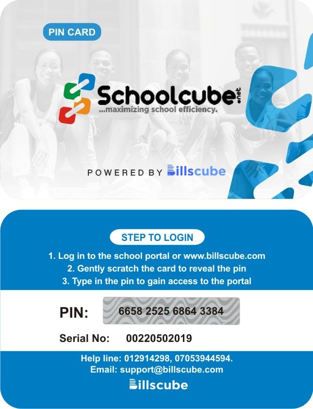 CALL HOPE ON 08128573925 TO PRINT SCRATCH CARDS FOR ALL PURPOSES