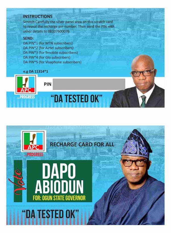 CALL EMMANUEL ON 08176499649 TO PRINT CAMPAIGN SCRATCH CARDS, POSTERS, FLYERS ETC