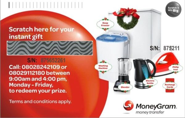 CALL HOPE ON 08128573925 TO PRINT SCRATCH AND WIN CARDS