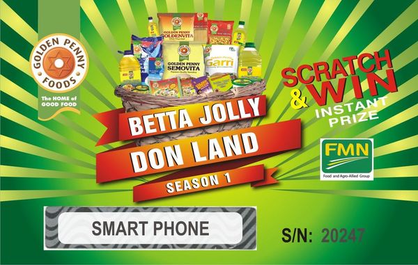 CONTACT HOPE ON 08128573925 TO PRINT SCRATCH AND WIN PROMO CARDS