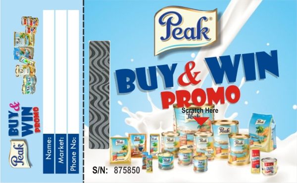 Call 08127684417 for all Scratch & Win Promotions, Product labels, Industrial prints, etc.