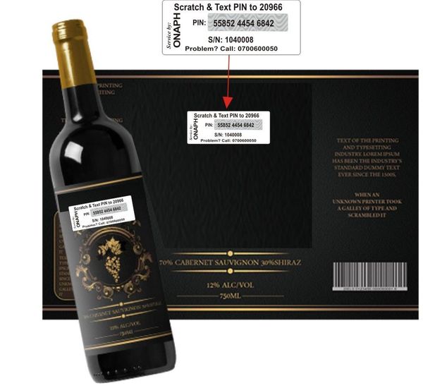 CALL HOPE ON 08128573925 TO PRINT AUTHENTICATION LABELS