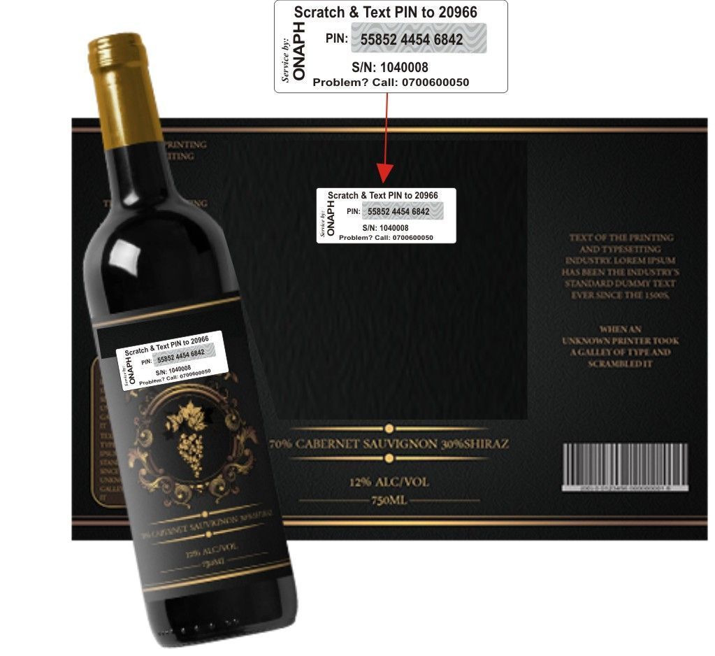 CALL HOPE ON  08128573925 TO PRINT AUTHENTICATION LABELS FOR YOUR PRODUCTS